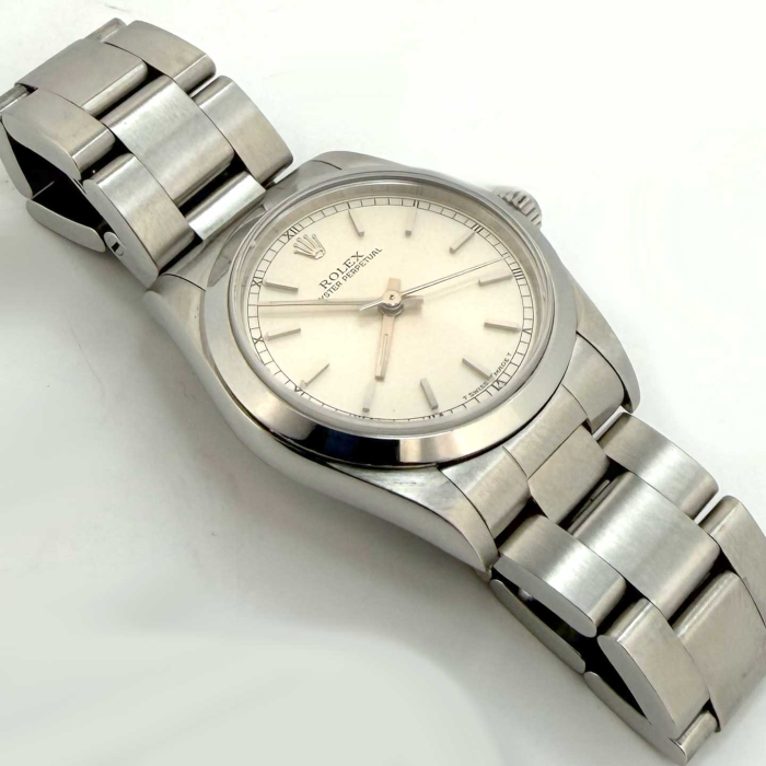 Rolex Oyster Perpetual 31 Cadran Argenté
