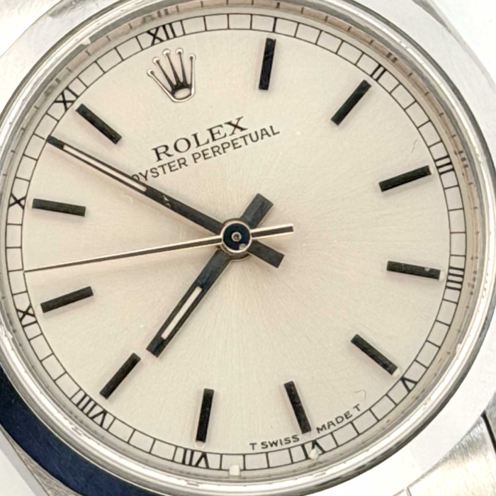 Rolex Oyster Perpetual 31 Cadran Argenté