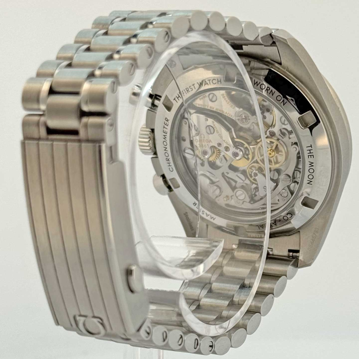 Omega Omega Speedmaster Moonwatch White Dial Full-Set