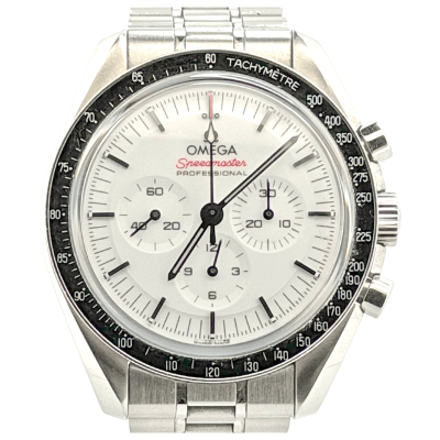 Omega Speedmaster White Step Dial Full-Set