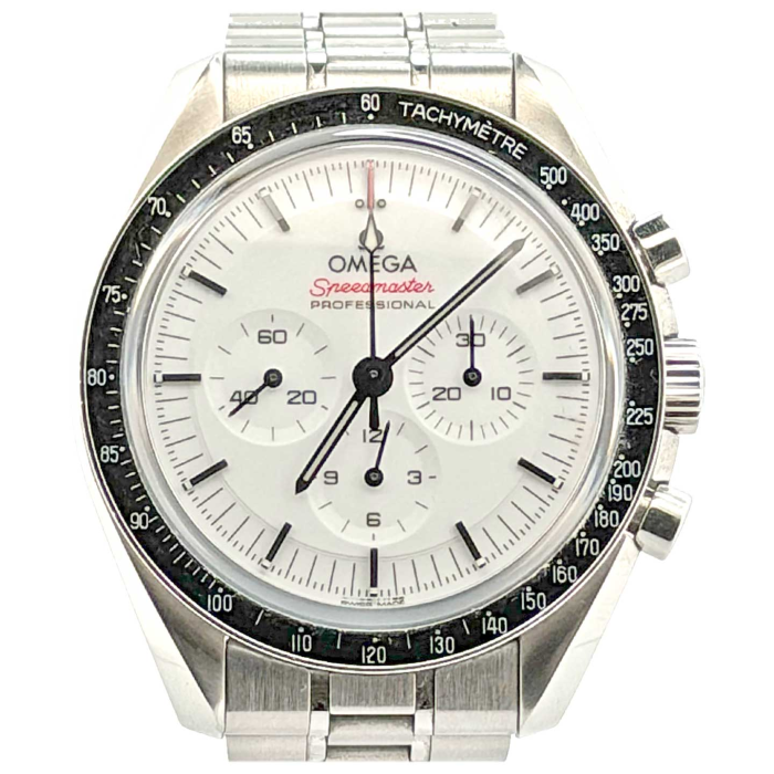 Omega Omega Speedmaster Moonwatch White Dial Full-Set