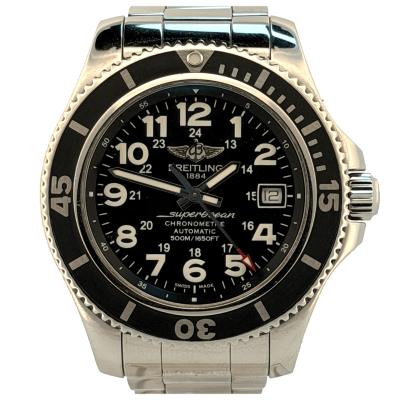 Breitling SuperOcean Lunette Noire Fullset
