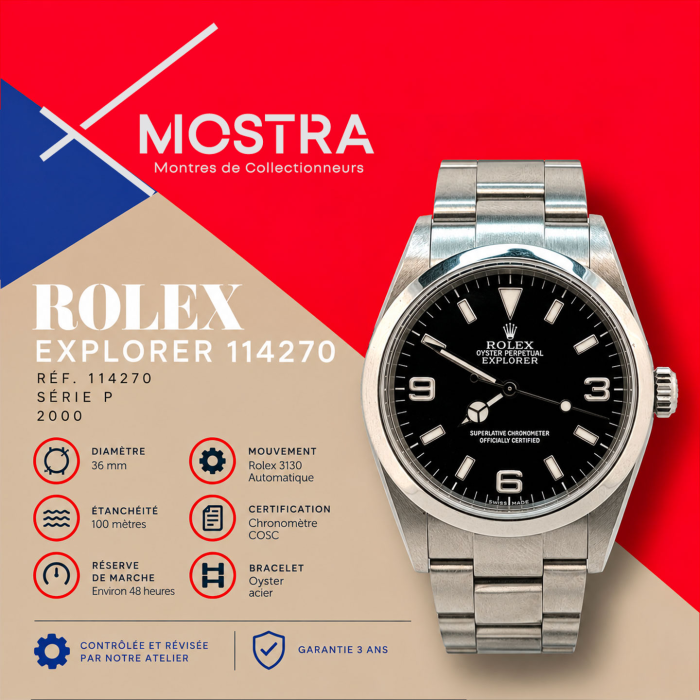 Rolex Explorer 1 Saphir 36 mm