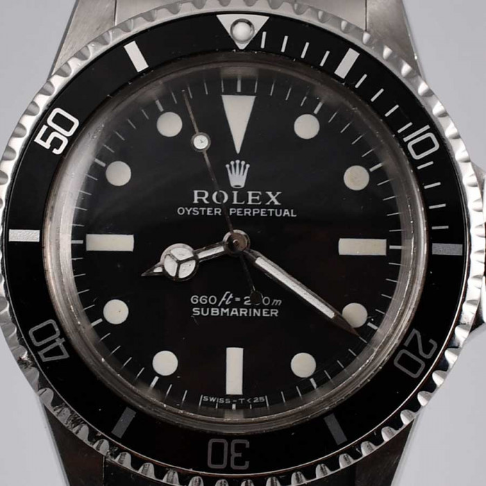 Rolex submariner ref 5513 "Live or let Die"