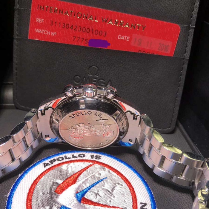 Omega speedmaster apollo xv anniversary