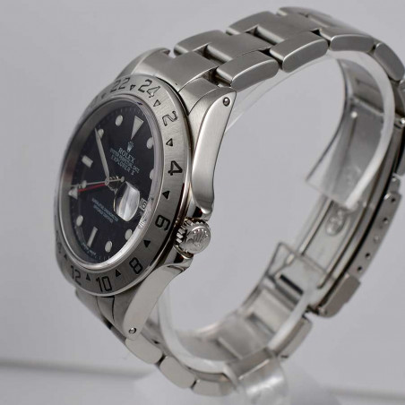 古董收藏手表劳力士收藏-rolex-explorer-16570-vintage-2003-vintage-gmt-watches-shop-mostra-store-aix-en-provence-france