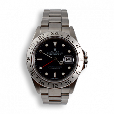 rolex-explorer-16570-vintage-2003-gmt-montre-occasion-luxe-moderne-collection-classique-mostra-store-aix-en-provence
