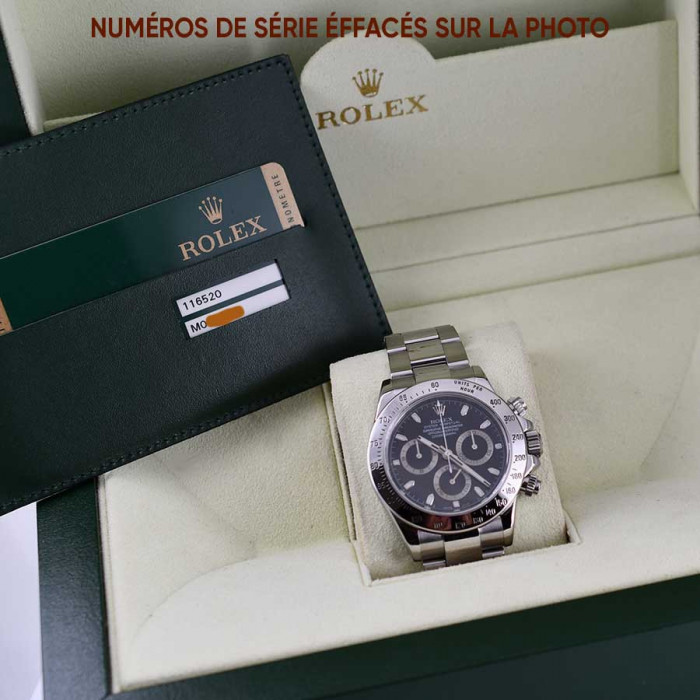 Rolex daytona full set boite papiers serie m