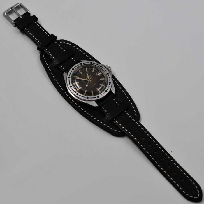 Vostok cccp soviet army black dial