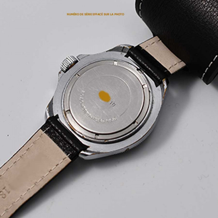 Vostok cccp soviet army black dial