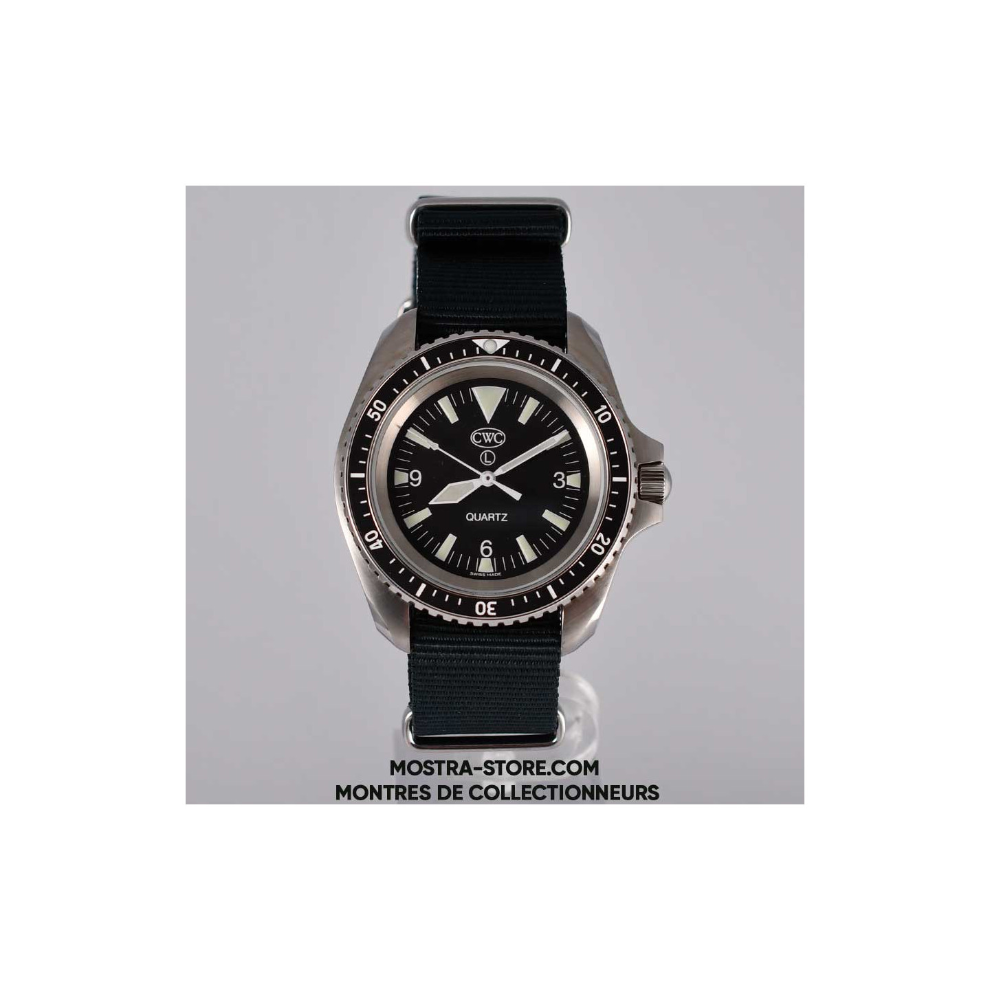 Pre-owned Cwc Military Watch Royal Navy British Diver watch