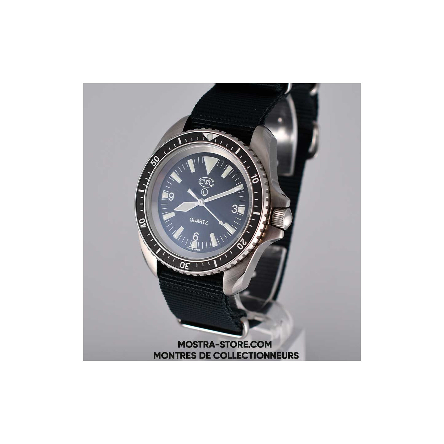 Pre-owned Cwc Military Watch Royal Navy British Diver watch