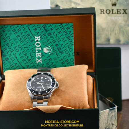 montre-rolex-sea-dweller-16600-transition-mostra-store-aix-1995-tritium-boutique-occasion-rolex-montres-de-luxe-paris-vintage