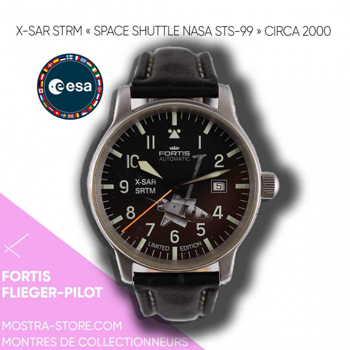 Fortis Flieger Astronaut ESA Nasa STS 99 Endeavour Mission STRM