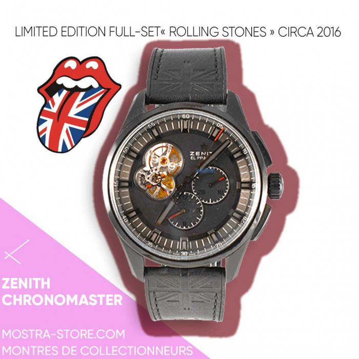 Zenith chronomaster rolling stones 1969