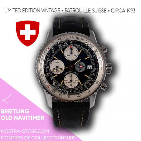 navitimer-breitling-patrouille-suisse-limited-edition-watch-vintage-1993-montre-aviation-boutique-aix-occasion