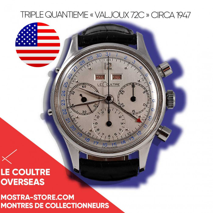 Jaeger Lecoultre overseas dato-compax triple quantième