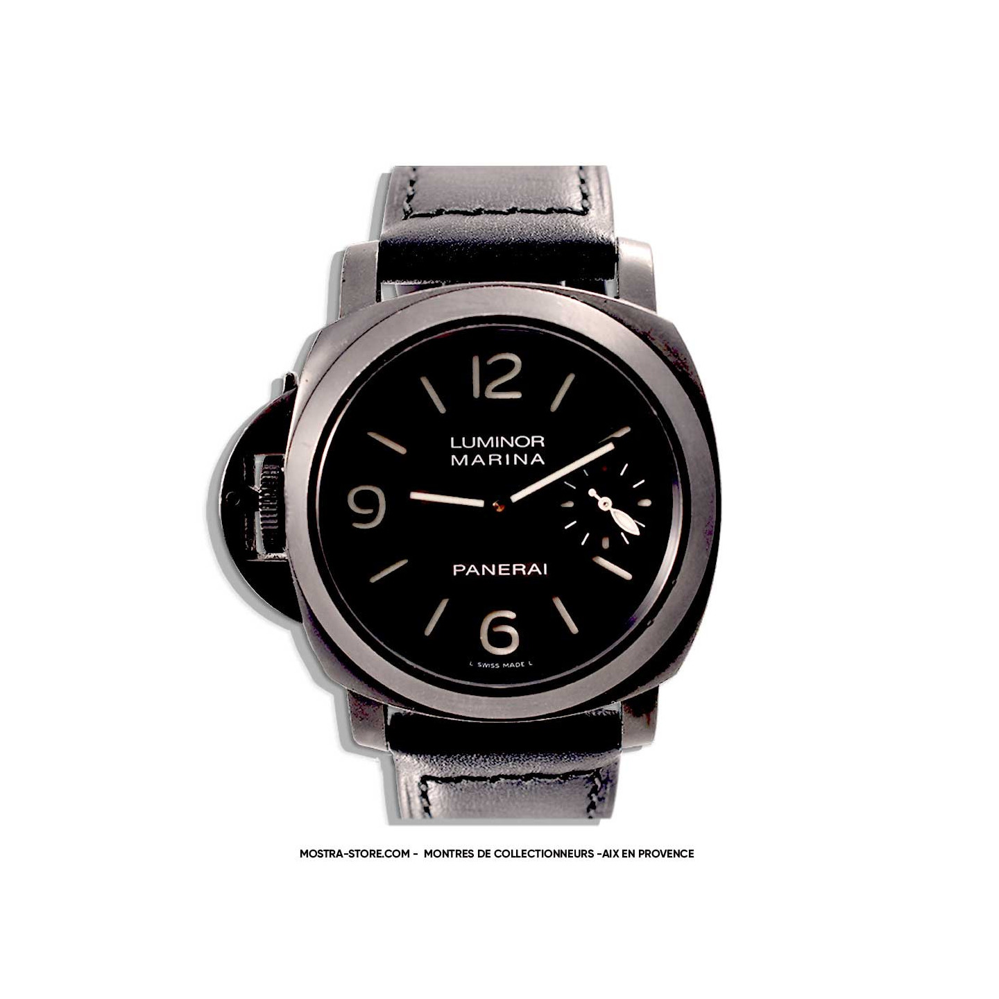 Pre-owned Panerai Op 6750 Steel Full Set watch