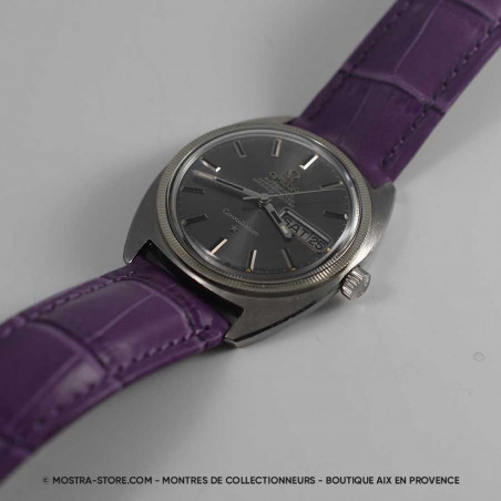 montre-omega-constellation-homme-femme-vintage-1970-cadran-ardoise-boutique-mostra-store-aix-provence-perpignan-beziers-agen