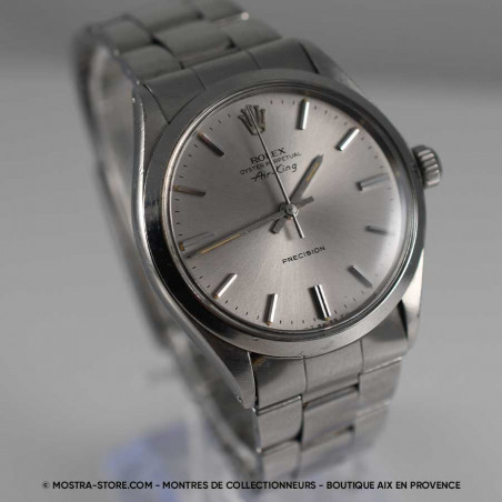 montre-rolex-airking-precision-grey-dial-ref-5500-circa-1972-boutique-mostra-store-aix-en-provence-paris-courbevoie