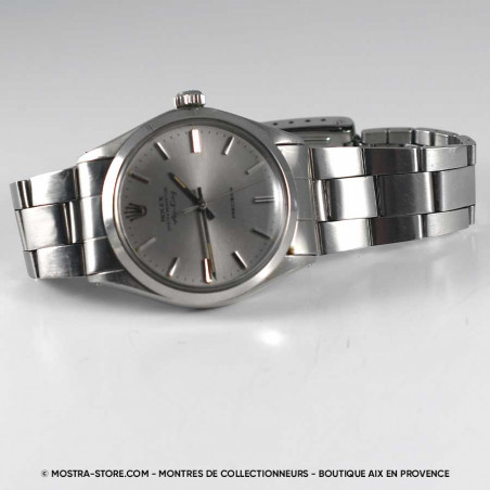 montre-rolex-airking-precision-grey-dial-ref-5500-circa-1972-boutique-mostra-store-aix-en-provence-annecy-lyon