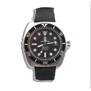 Bianchi Militaire vintage B 300 Luminova Nageur de combat