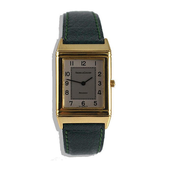 Jaeger Lecoultre Reverso classic slim-fit gold quartz
