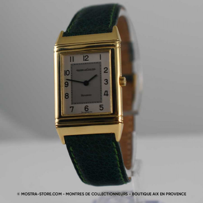 Jaeger Lecoultre Reverso classic slim-fit gold quartz