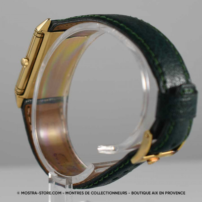 Jaeger Lecoultre Reverso classic slim-fit gold quartz