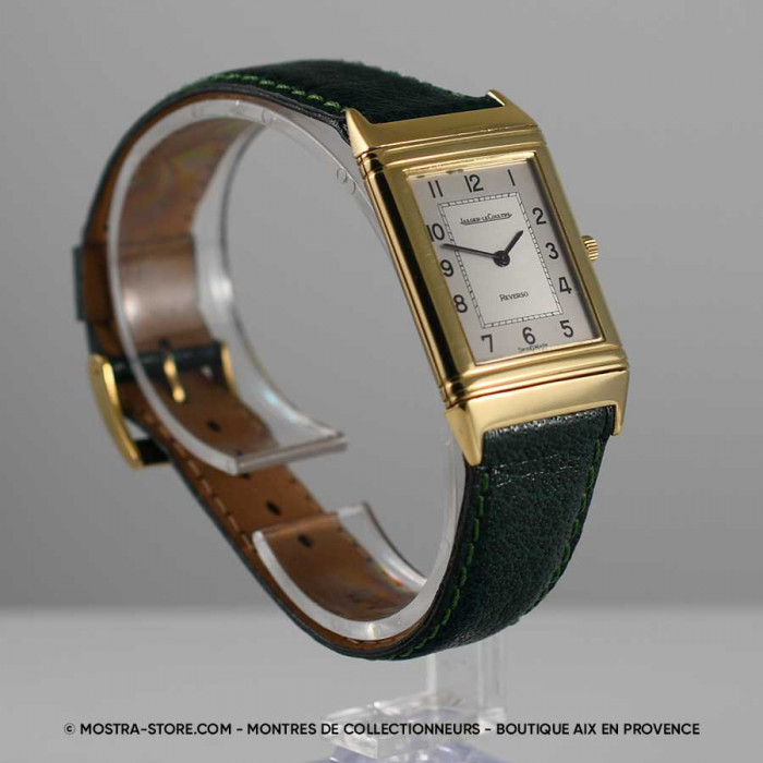 Jaeger Lecoultre Reverso classic slim-fit gold quartz