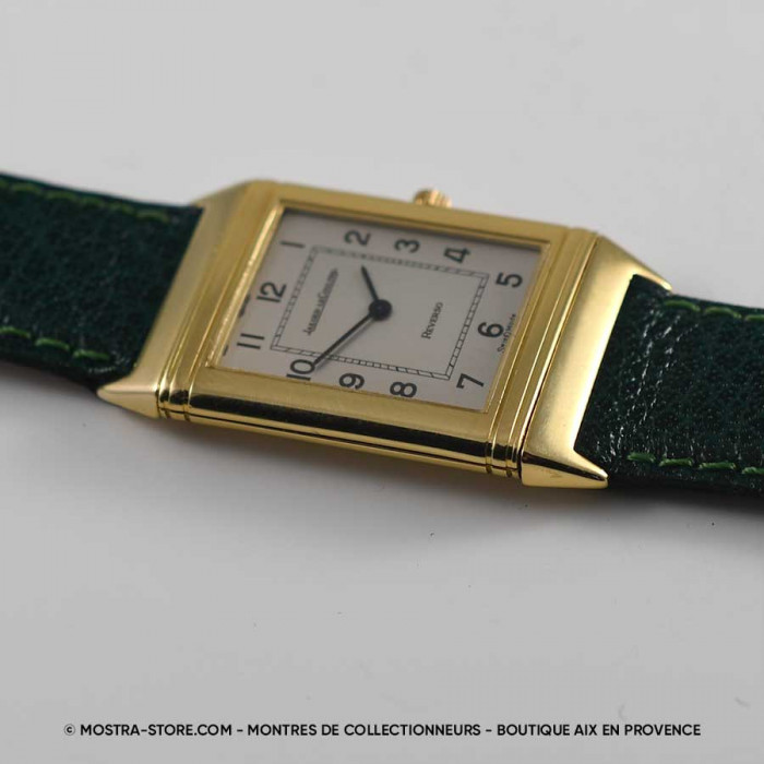 Jaeger Lecoultre Reverso classic slim-fit gold quartz