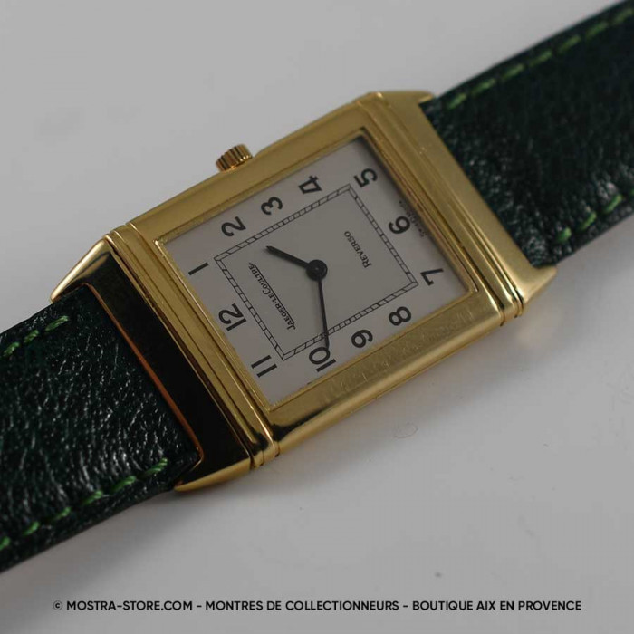 Jaeger Lecoultre Reverso classic slim-fit gold quartz