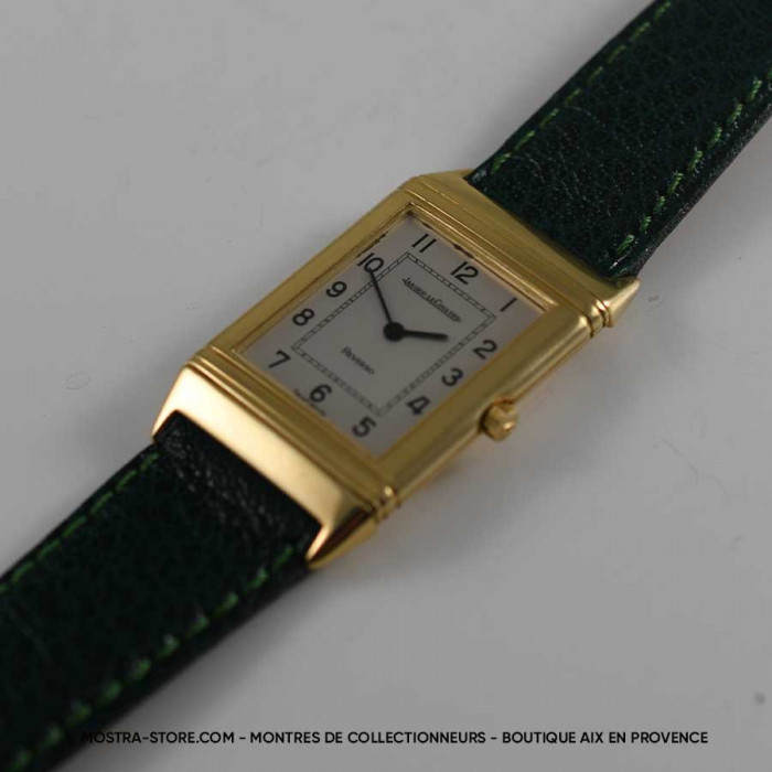 Jaeger Lecoultre Reverso classic slim-fit gold quartz