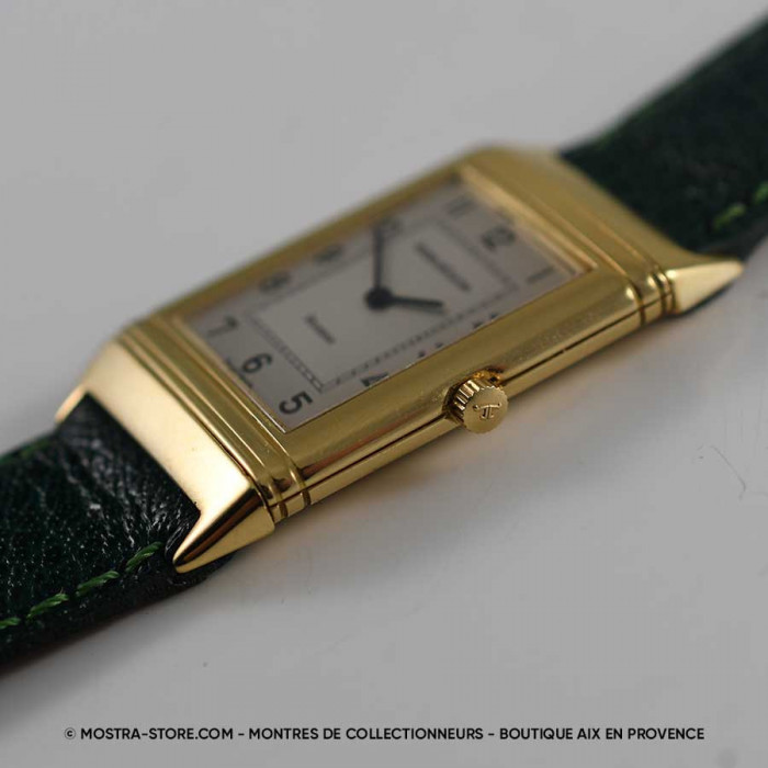 Jaeger Lecoultre Reverso classic slim-fit gold quartz