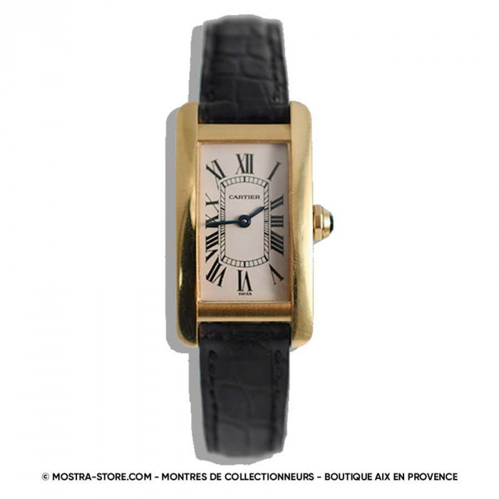 Cartier tank americaine femme vintage