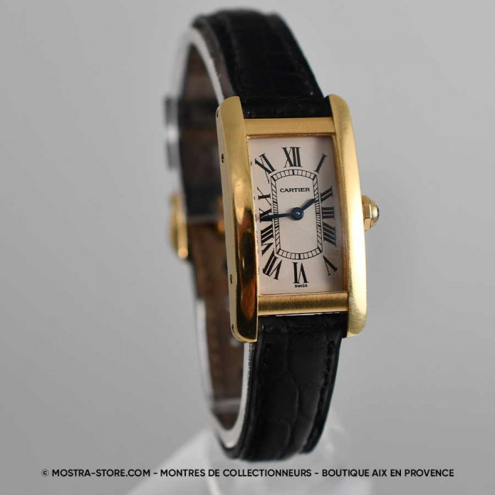 Cartier tank americaine femme vintage