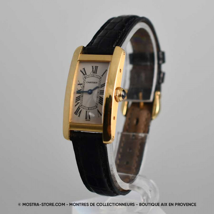 Cartier tank americaine femme vintage
