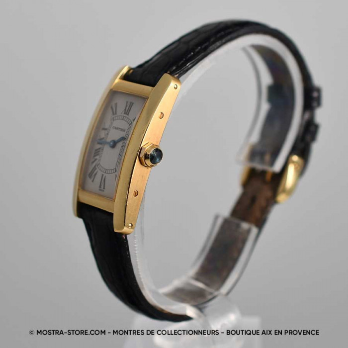 Cartier tank americaine femme vintage