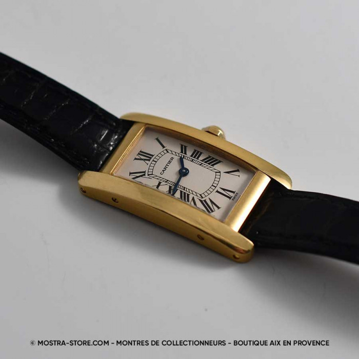 Cartier tank americaine femme vintage