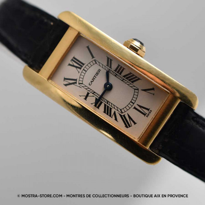 Cartier tank americaine femme vintage