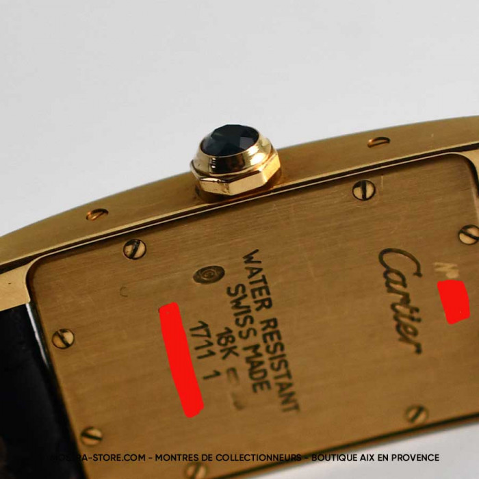 Cartier tank americaine femme vintage
