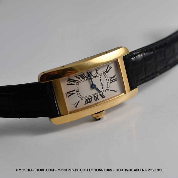Cartier tank americaine femme vintage