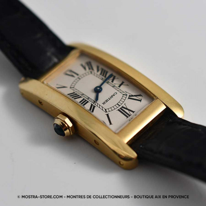 Cartier tank americaine femme vintage