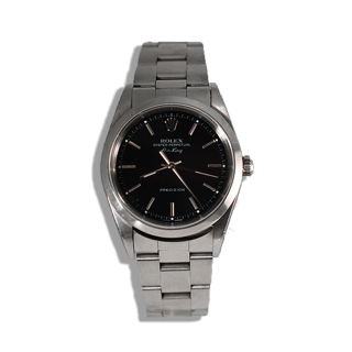 Rolex Airking cadran noir papiers rolex