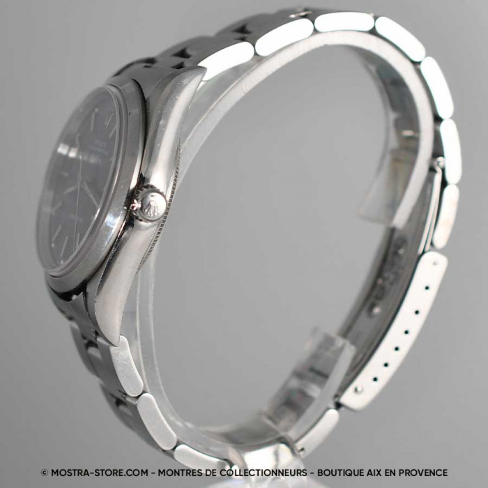 Rolex Airking cadran noir papiers rolex
