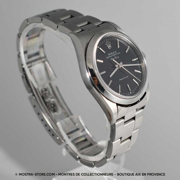 Rolex Airking cadran noir papiers rolex