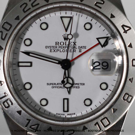 rolex-explorer-2-white-blanc-16570-papiers-boite-2001-mostra-store-aix-provence-montres-occasion-rolex-paris-orleans-blois