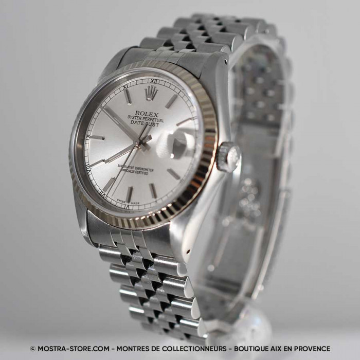 Rolex Datejust saphir 90