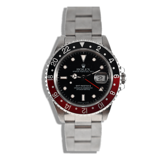 Rolex GMT Master 2 black & red Tritium full-set
