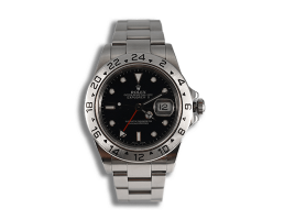 explorer 2 black dial with...